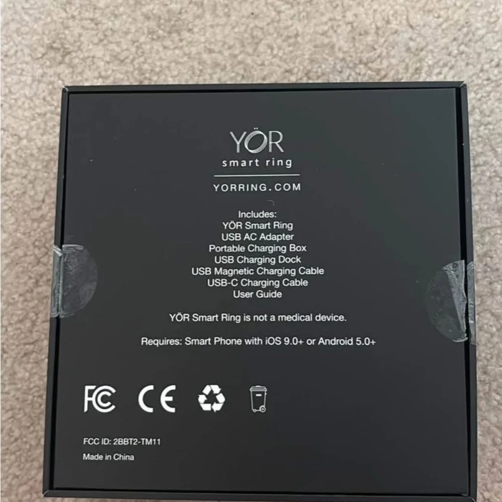 YOR Smart Ring - Silver